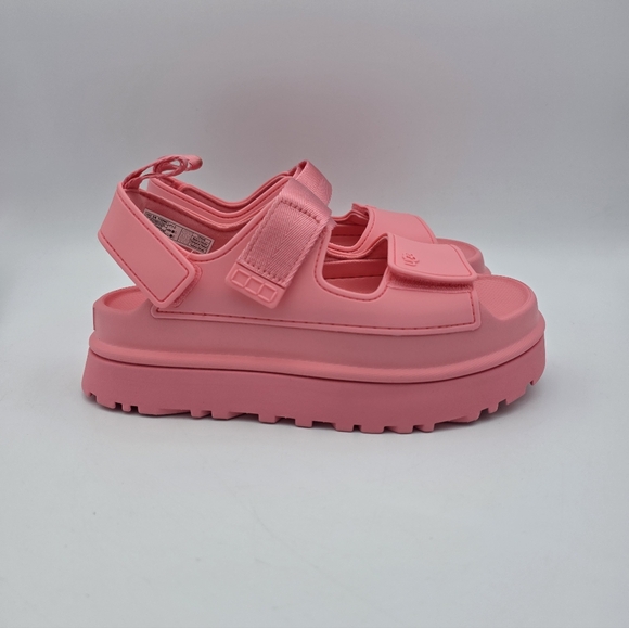UGG Shoes - UGG Goldenglow Platform Strappy Sandals - Tropical Pink 1152685 Women's Size 6